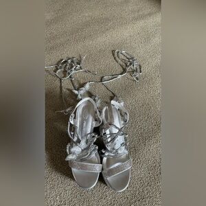 Poster Girl Rhinestone Platform Heels